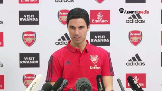 Arteta: "Sto meglio. Sfida enorme e senza precedenti"