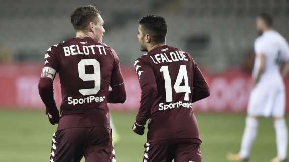 Il Torino con Falque e Belotti ha archiviato la pratica Carpi in Coppa Italia