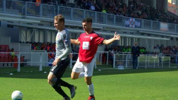 UFFICIALE - De Luca in prestito in Serie B all'Entella