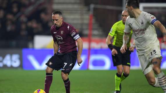 Salernitana, incidente per Ribery. Le condizioni 