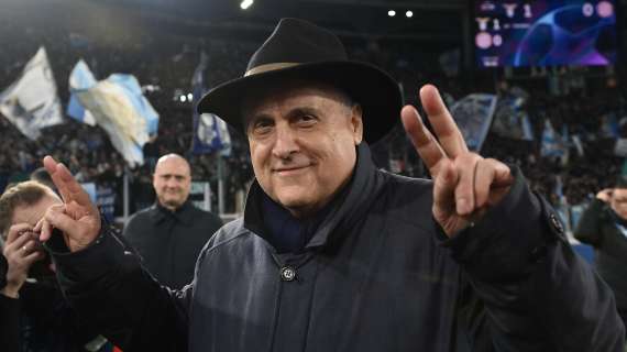 Lazio, Lotito non fa drammi: "Può capitare a tutti di cadere"