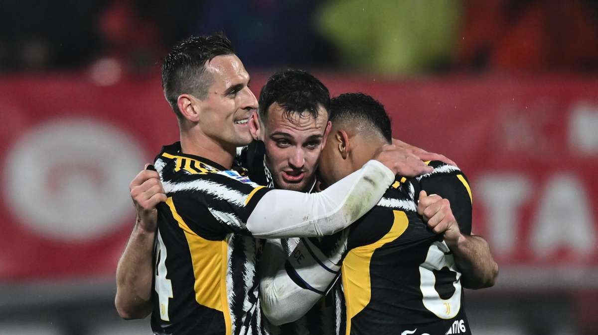 Coppa Italia - Juve ultima semifinalista, annientato il Frosinone