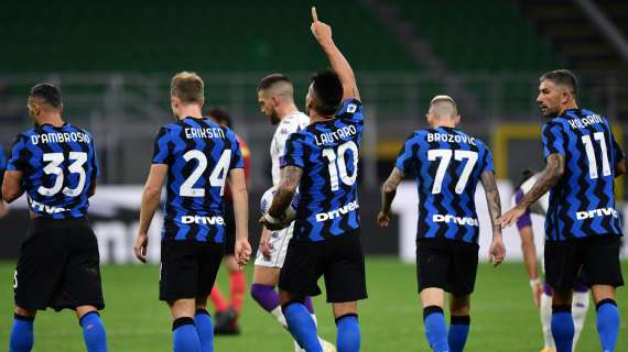 Inter-Fiorentina 4-3: viola beffati in un finale pazzesco