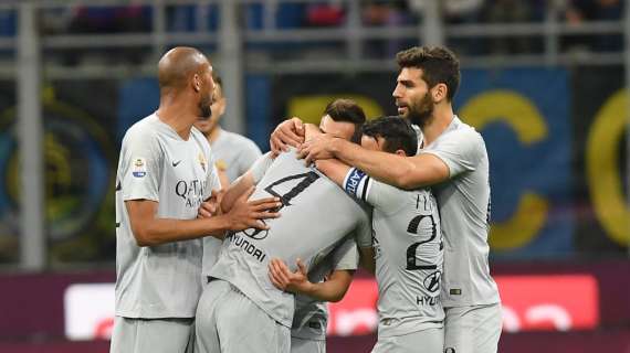 Serie A, Inter-Roma 0-1 alla fine del primo tempo