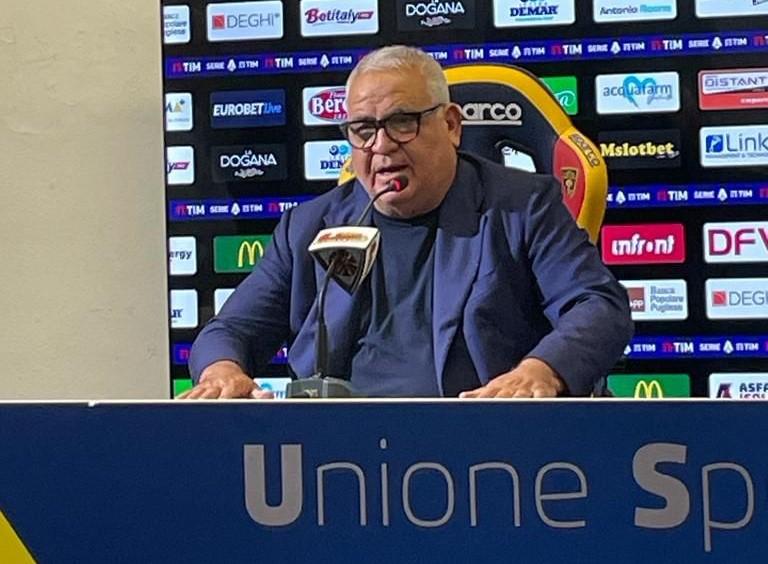L'addio di Corvino a Lecce. Ora pensa al riposo