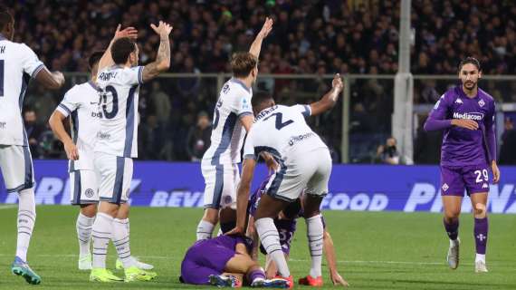 Le ultime su Fiorentina-Inter. Partita sospesa a data da destinarsi. Bove ha ripreso conoscenza