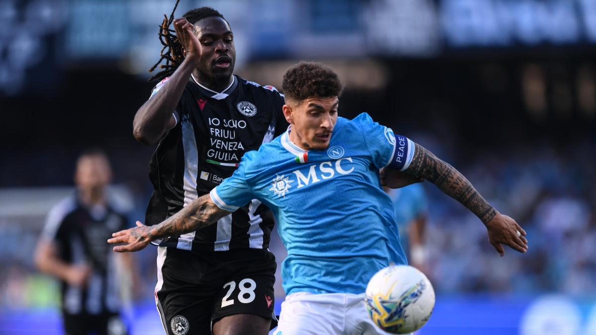 Parziale Napoli-Udinese, 1-0 
