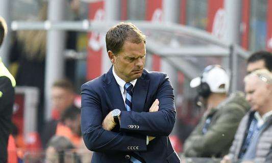 Inter, De Boer sempre più in bilico 