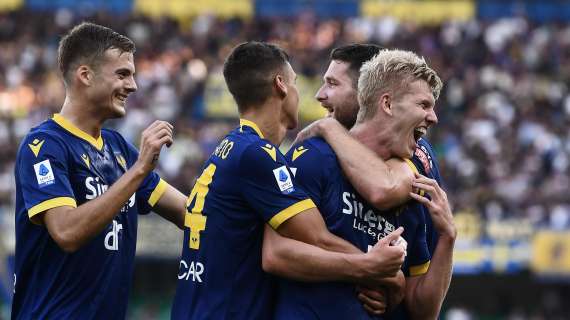 Serie A: il Verona batte la Sampdoria e sale a 5 punti