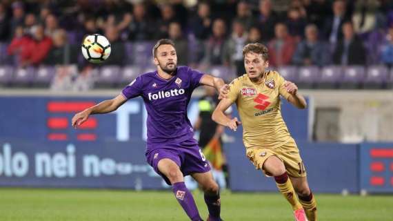 Il Torino non va: colpisce due volte la traversa e la Fiorentina segna tre gol