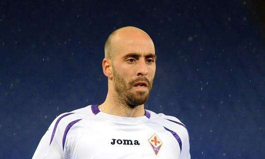 Fiorentina, report medico su Borja Valero