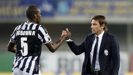 Juventus, Ogbonna in sala stampa insieme a Conte