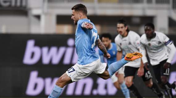 Lazio, Immobile potrà allenarsi con gli antidolorifici. Ma l'obiettivo è la gara con l'Inter