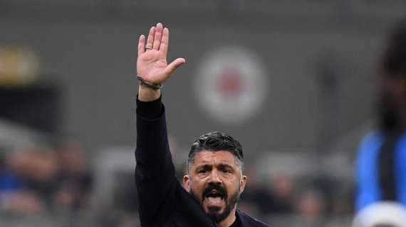 Napoli, Gattuso: "Ringrazio Ancelotti per giocare in Europa"