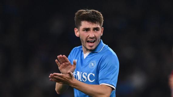 Serie A - Napoli avanti di un gol all'intervallo