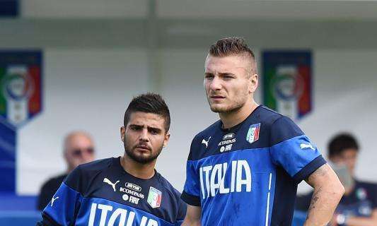 Immobile: "Fa piacere l'accostamento al Napoli, sarebbe bello giocare di nuovo insieme a Insigne"