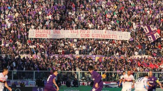 Fiorentina, contestazione dei tifosi 