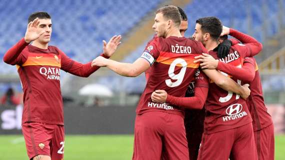 La Roma batte lo Spezia nel recupero in uno spettacolare 4-3