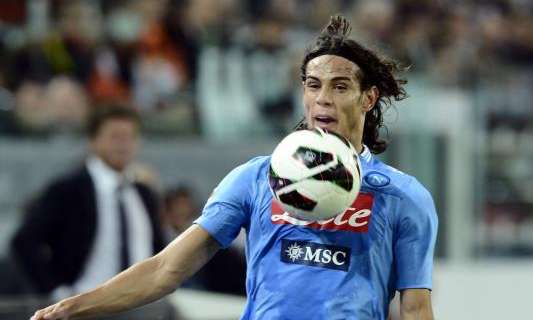 Napoli, i 22 convocati: c'è Cavani