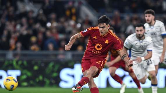 Roma-Atalanta 1-1, Dybala risponde a Koopmeiners