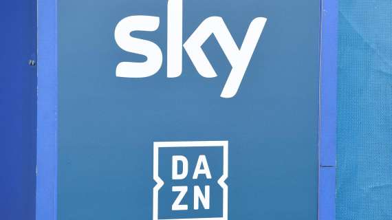 Loghi Sky e Dazn