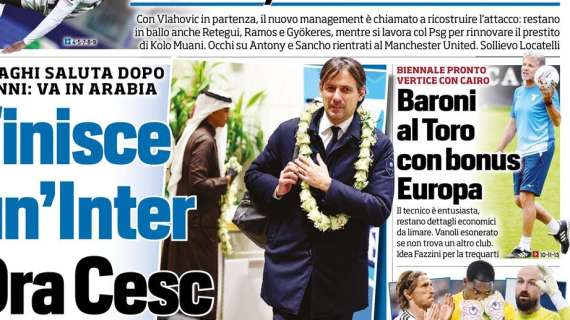 Tuttosport: “Baroni al Toro con bonus Europa”