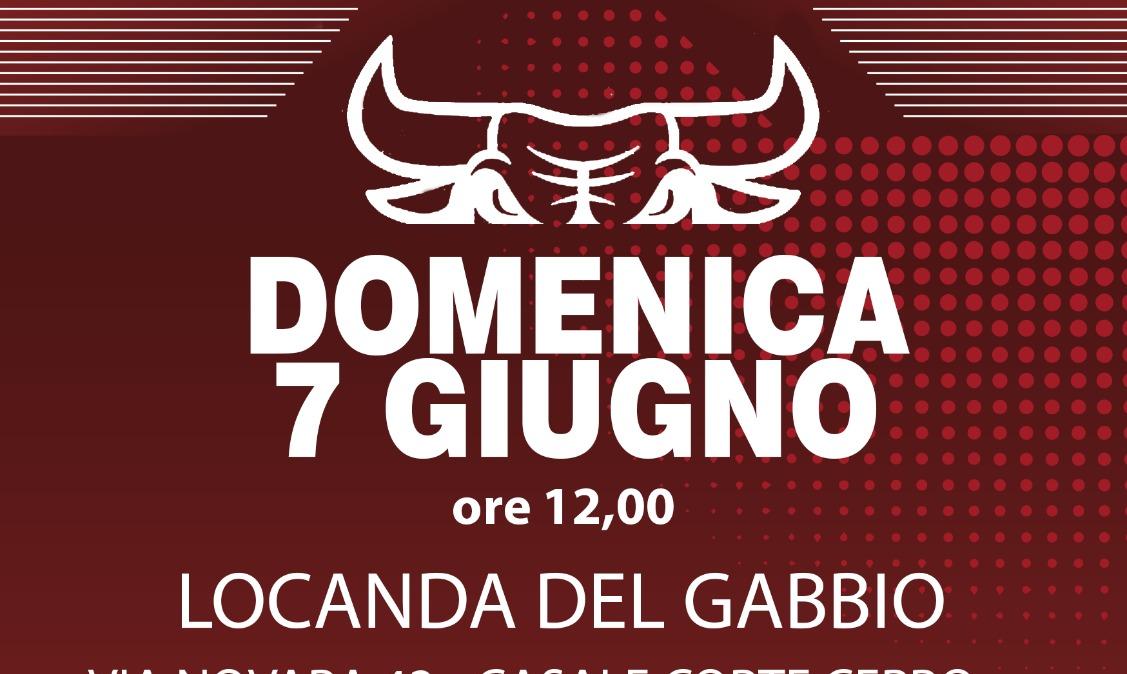 Pranzo granata il 7 giugno a Casale Corte Cerro. Interverrà un campione dello Scudetto del ‘76