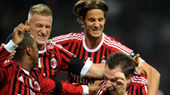 Milan, Abate e Antonini in gruppo