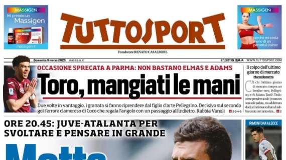 Tuttosport: “Toro, mangiati le mani”