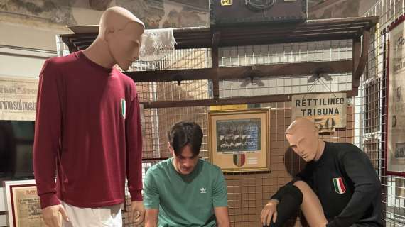 Samuele Ricci in visita personale al Museo del Toro