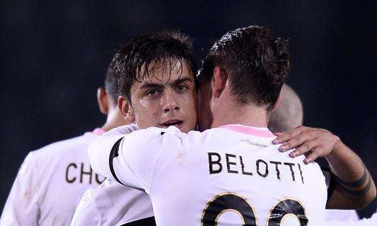 Belotti-Dybala: partner a Palermo, rivali domenica