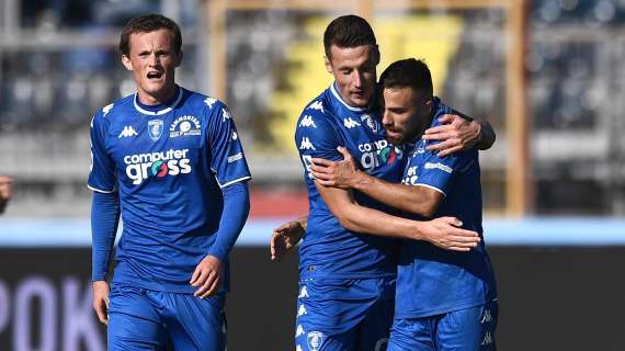Serie A - L'Empoli dilaga a Salerno: è 4-0 all'intervallo