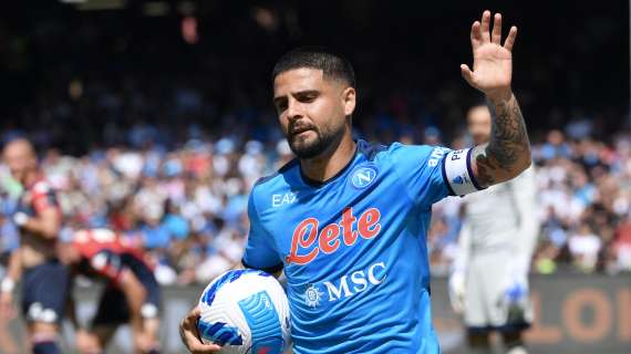 Napoli-Genoa 3-0: festa per Insigne, Sirigu quasi in B