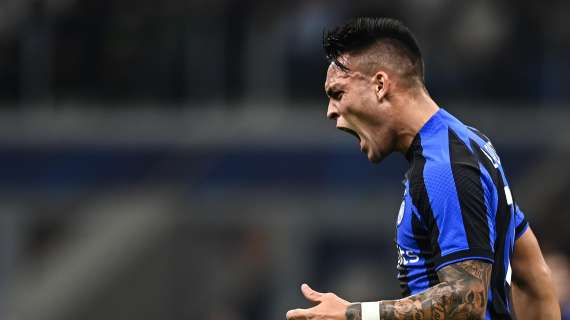 Serie A - Martinez in gol, Inter avanti all'intervallo