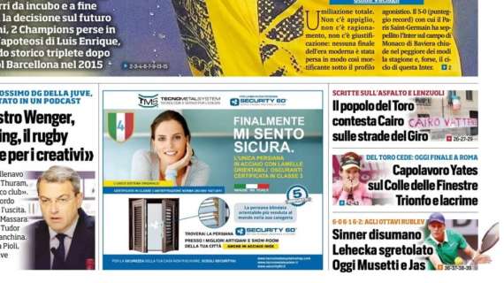 Tuttosport: “Il popolo del Toro contesta Cairo sulle strade del Giro”