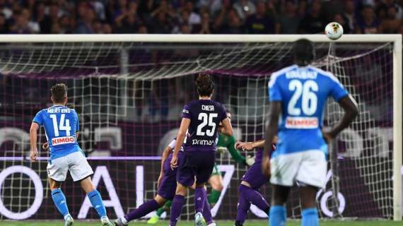 Fiorentina-Napoli spettacolo al 'Franchi', Ancelotti vince 4-3