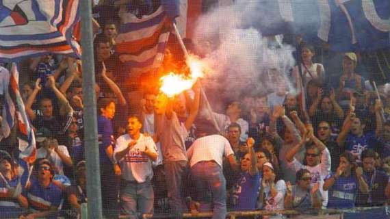 Sampdoria, festa rovinata: gravi tre tifosi