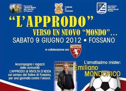 Emiliano Mondonico e Don Aldo Rabino a Fossano il 9 giugno 2012