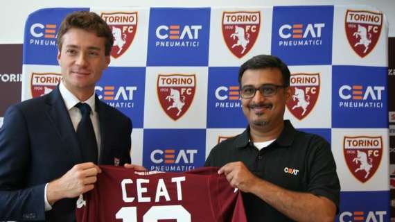 Nuova partnership per il Torino, Ceat Limited. Contratto biennale