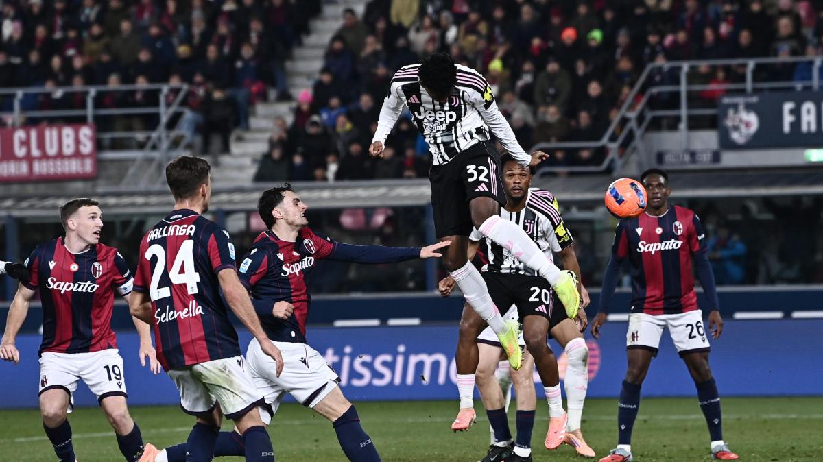 Bologna-Juventus 0-1: decide una zuccata di Cabal
