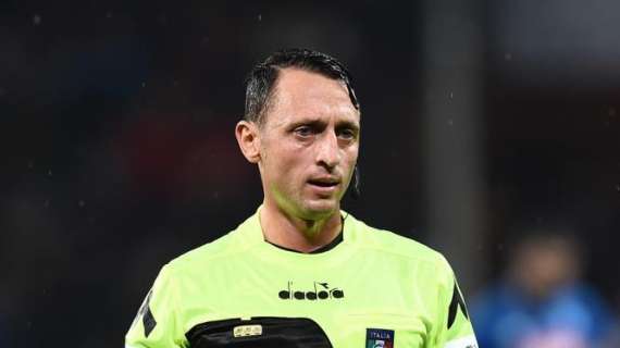 Ecco l'arbitro di Torino-Lazio