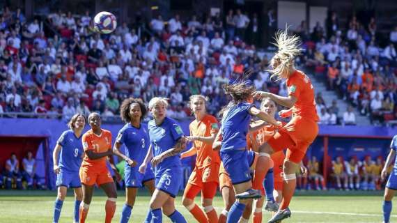 Finisce l’avventura al Mondiale dell’Italia:  Azzurre battute dall’Olanda  2 a 0