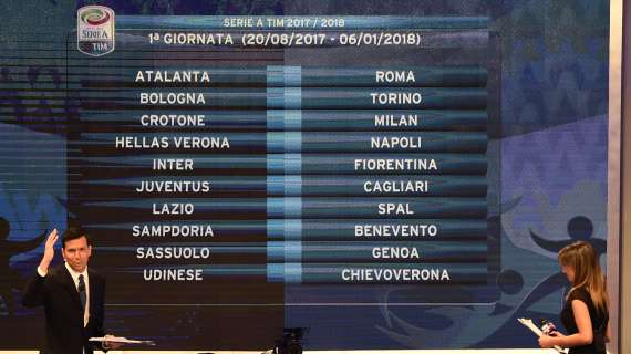 Serie A, con la composizione del calendario alle ore 12 inizia la stagione 20/21