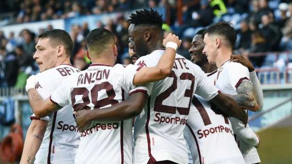 Opta, Torino: nove trasferte consecutive senza sconfitte. Non accadeva dal 1992