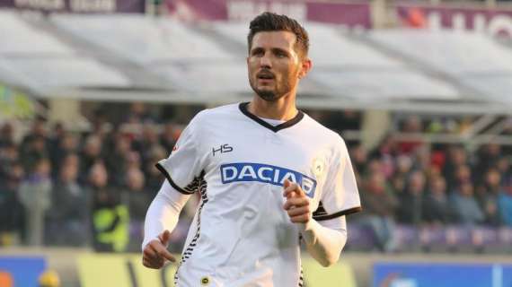Udinese, Thereau: "Battere la Lazio per arrivare a Torino col morale alto. Voglio recuperare per domenica"