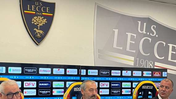 Lecce, ecco Giampaolo: "Voglio una squadra che giochi a calcio"