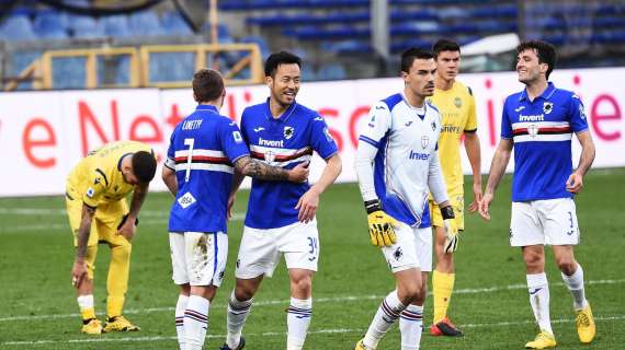 Quota scommesse, Sampdoria favorita