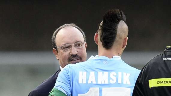Napoli, Benitez: "Hamsik deve solo ritrovare la fiducia"