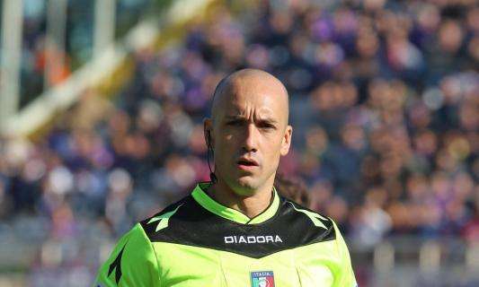 Torino-Sassuolo sarà arbitrata da Fabbri 