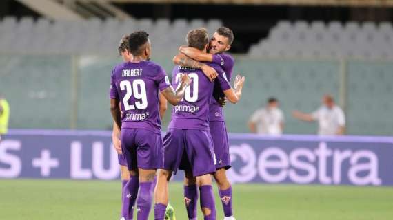 Primi tempi, il Lecce crolla in casa con la Fiorentina, pari Udinese